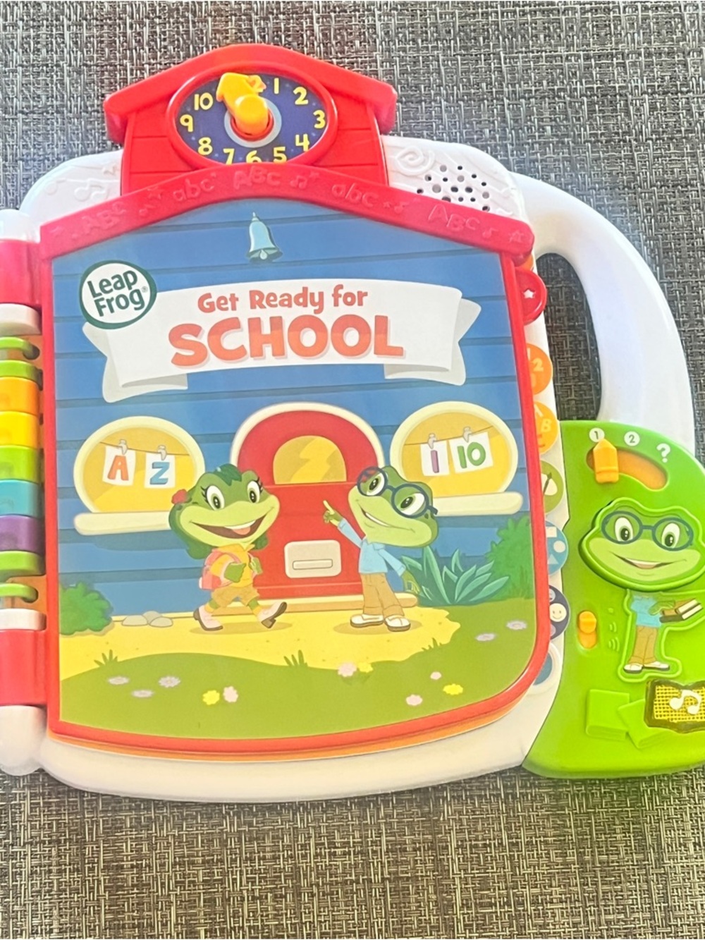 Leapfrog Vintage, Get Ready for School Interactive Learning Book - Red/Green
